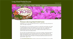 Desktop Screenshot of longislandorchidsociety.org